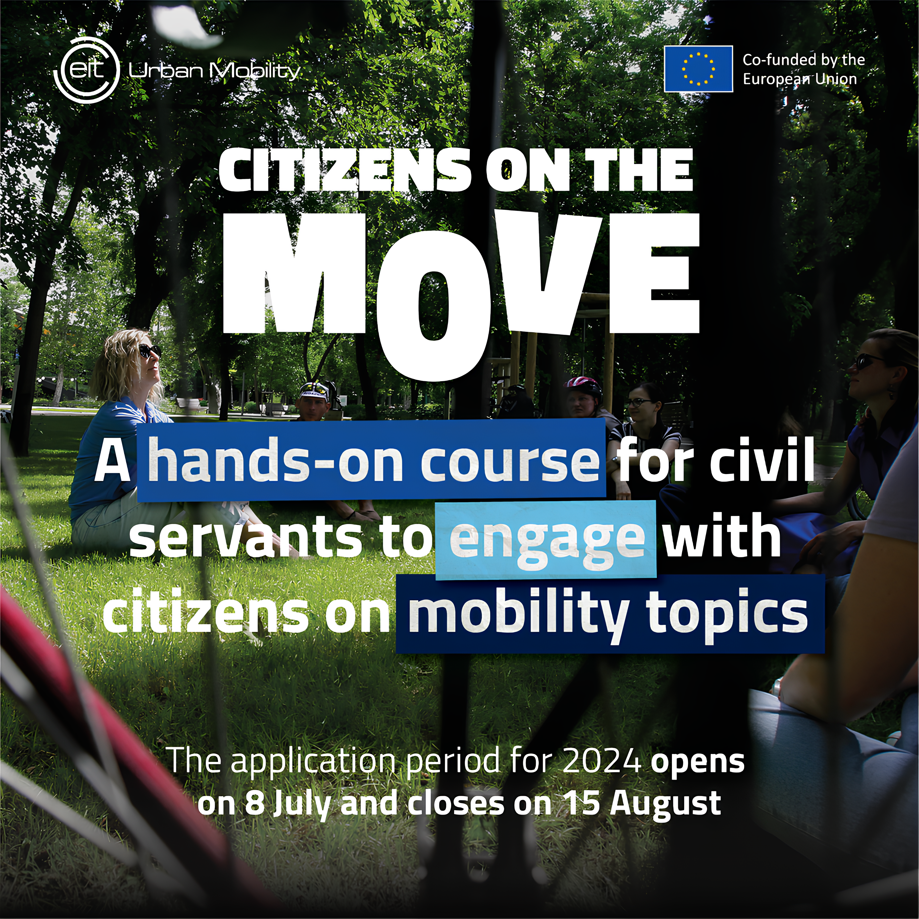 EIT Kentsel Hareketlilik (Urban Mobility): Vatandaşlar Hareket Halinde (Citizens on the Move) Eğitim Programı 2. Dönem Başvuruları Başladı!}