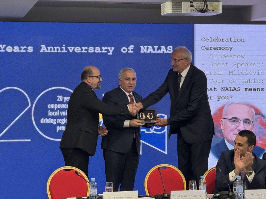 Marmara Municipalities Union Hands Over NALAS Presidency to Montenegro }