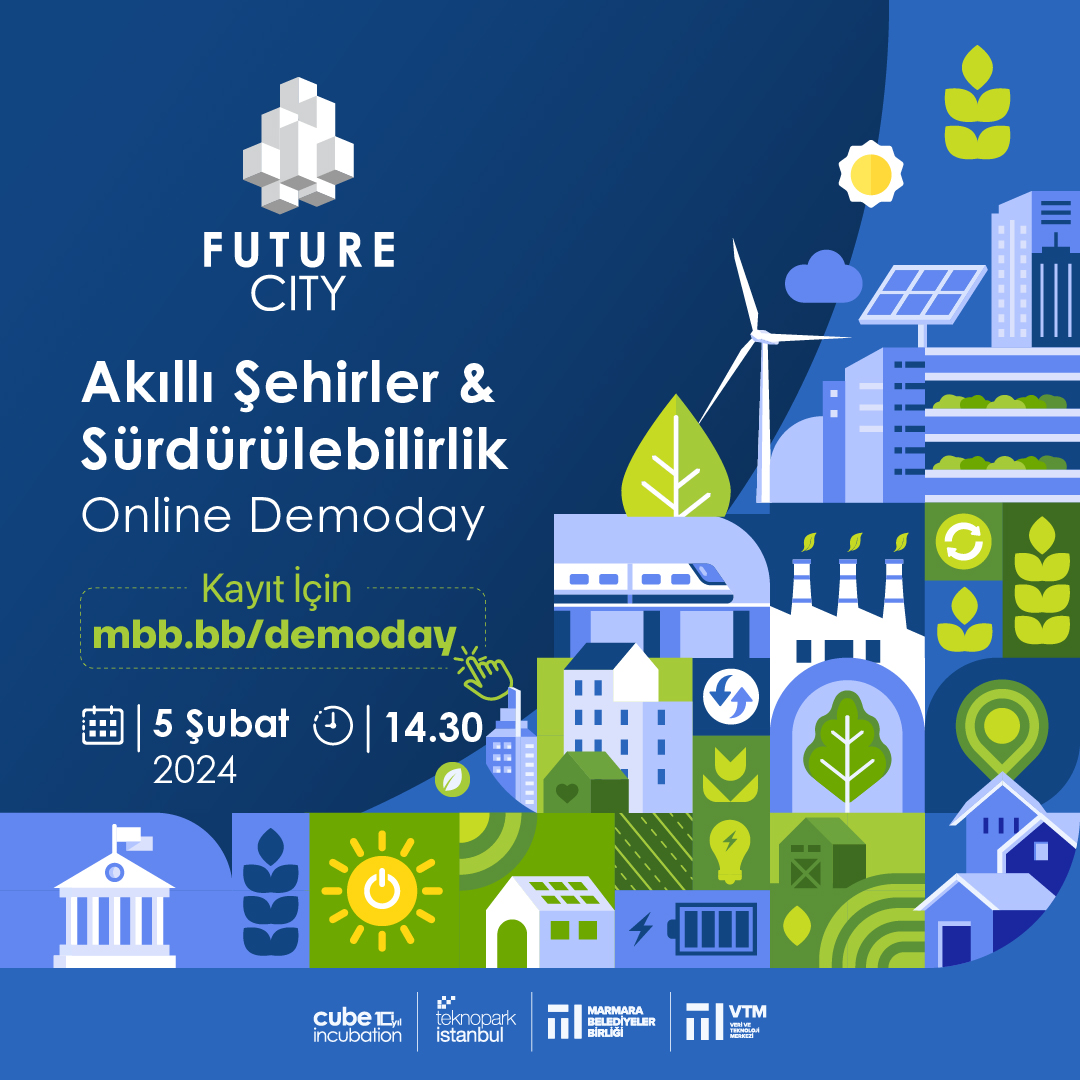 Akıllı Şehirler ve Sürdürülebilirlik Webinarına Katılın: FutureCity Demoday }