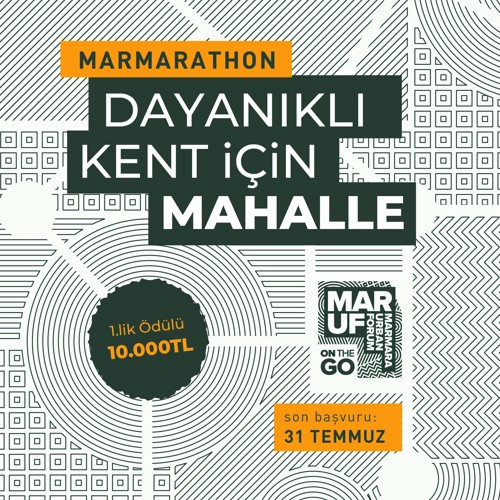 Fikirlerin Yarıştığı Marmarathon'da Bu Sene Hedef: Dayanıklı Kent İçin Mahalle