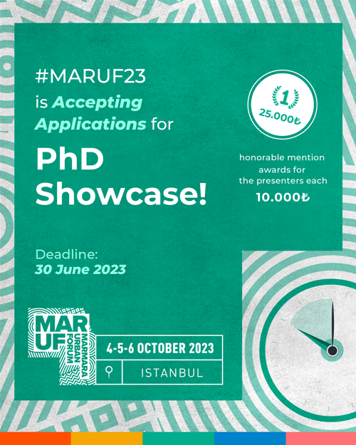 Present Your PhD Thesis at MARUF23 in 3 Minutes!