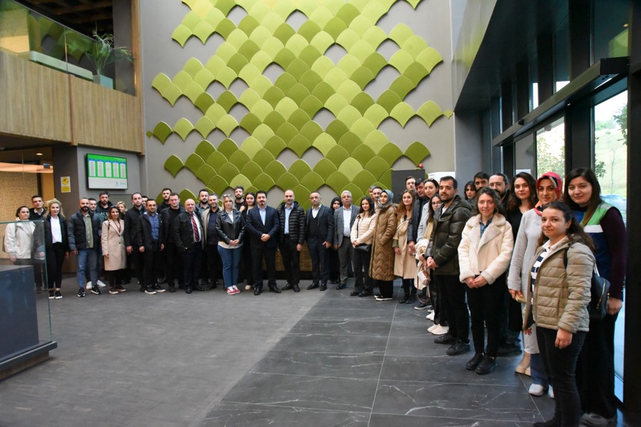 İstanbul İlçe Belediyelerinin Çevre Uzmanları İSTAÇ Biyometanizasyon Tesisi’ni Ziyaret Etti}