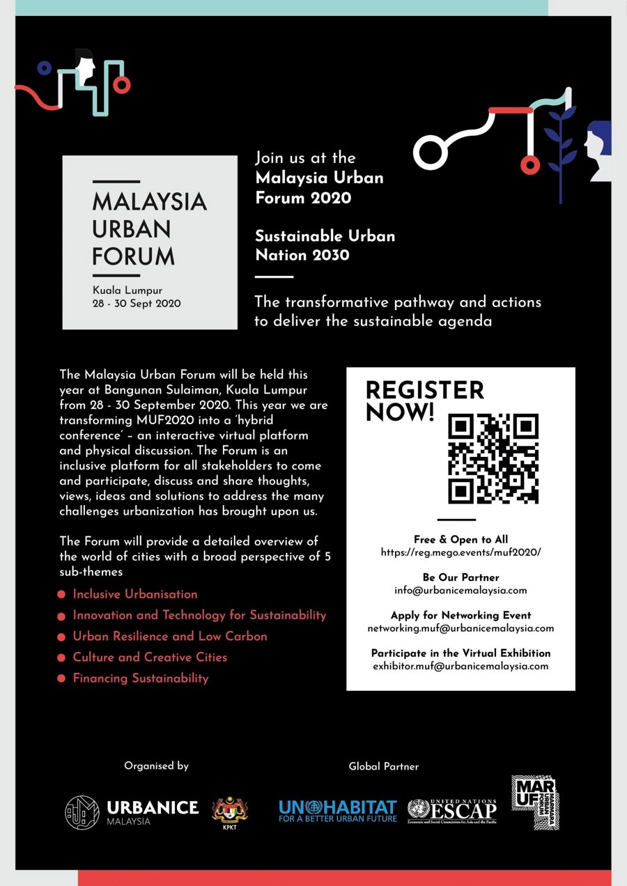MMU Took Part in 2020 Malaysia Urban Forum}